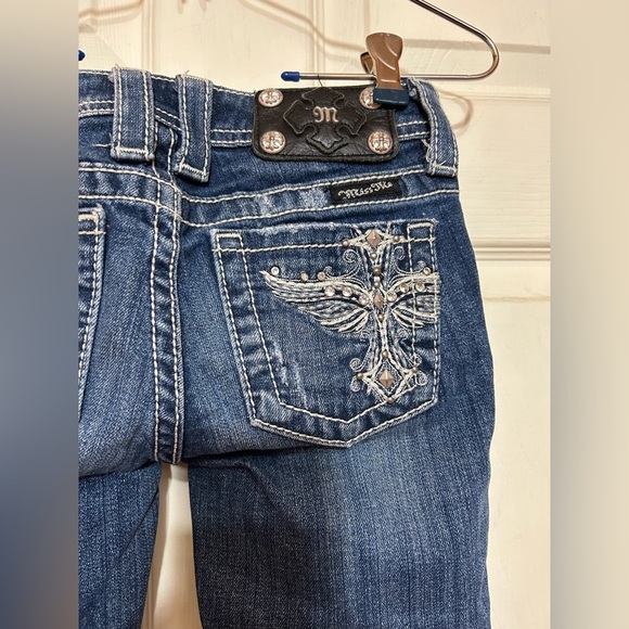 Miss Me Capri Jeans Sz 10 Youth Girl - Picture 9 of 10
